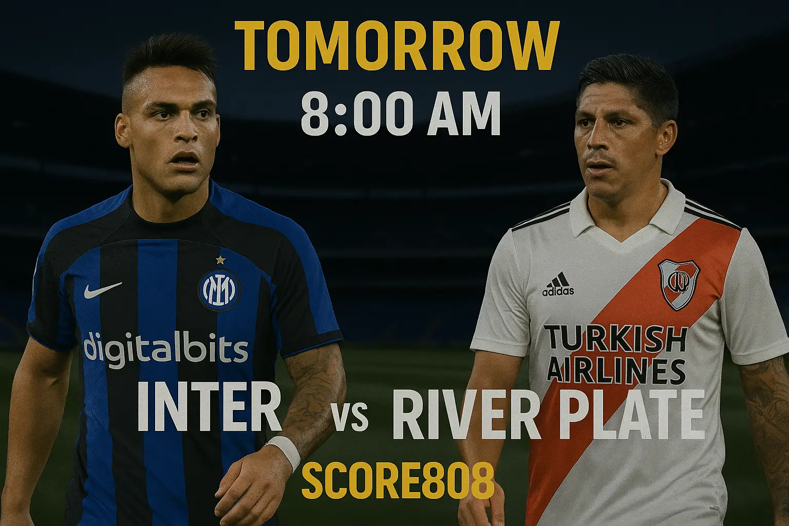 Nonton Score808 Besok Pagi: Inter vs River Plate di FIFA Club World Cup 2025, Saksikan Pertandingannya!