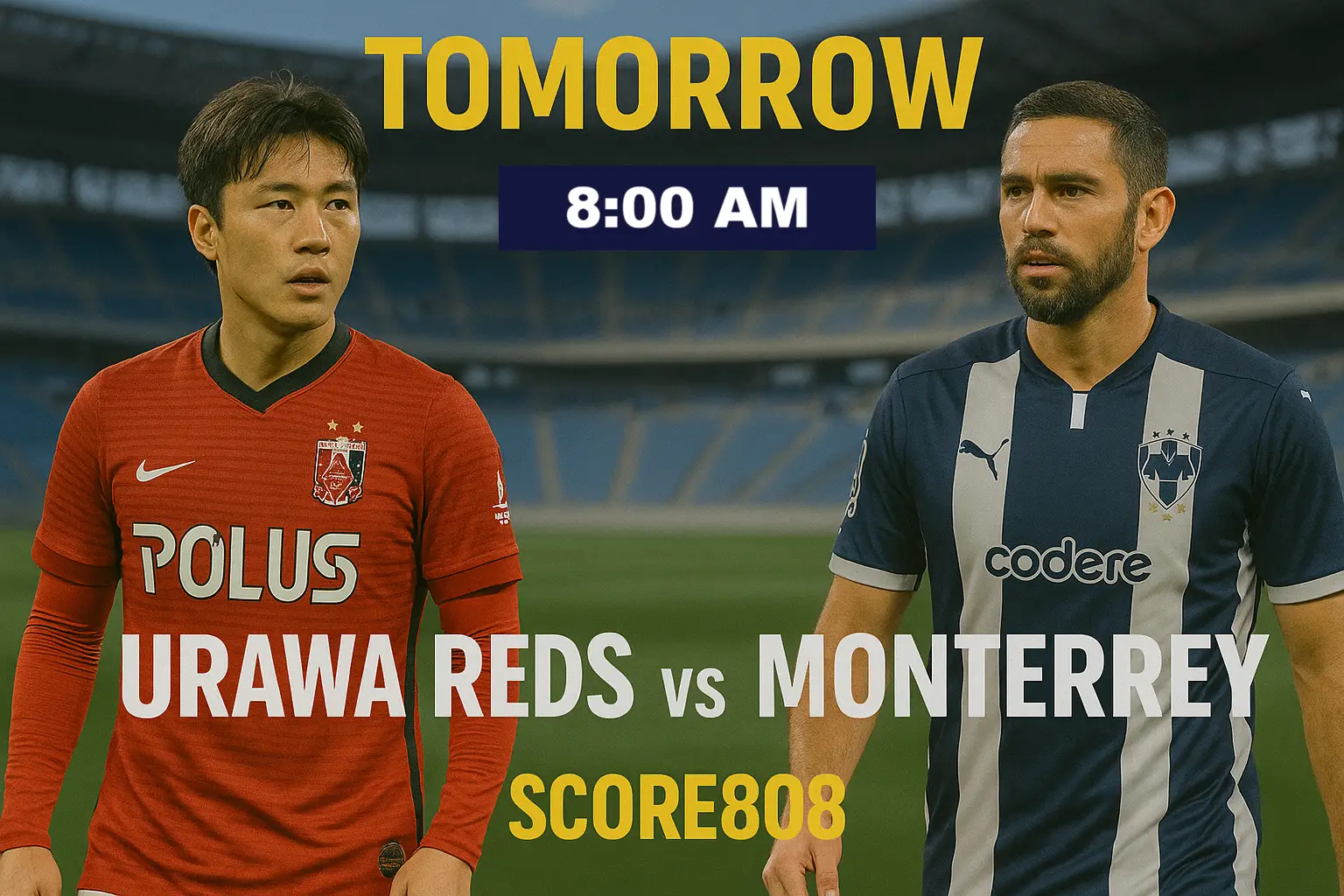 Nonton Urawa Red vs Monterrey Jam 8 Pagi di Score808 FIFA Club World Cup 2025 - Pertandingan Seru yang Wajib Disaksikan!