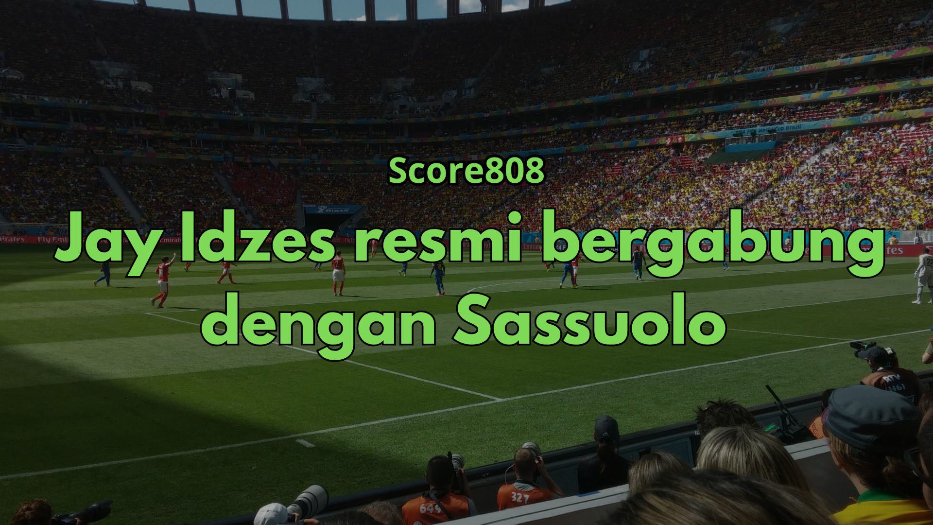 Score808 : Jay Idzes Resmi Gabung Sassuolo - Apa yang Bisa Diharapkan dari Debutnya?