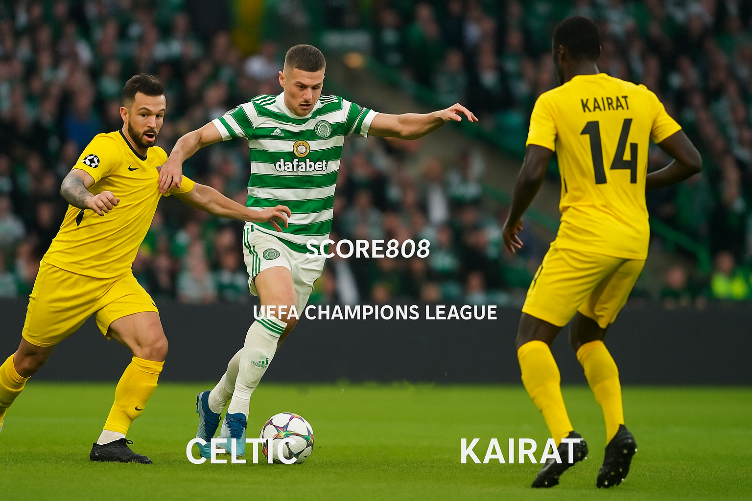 Live Score Kairat vs Celtic Malam Ini 23.45 WIB Liga Champions UEFA – Score808 Pertarungan Sengit Menuju Glorifikasi Eropa
