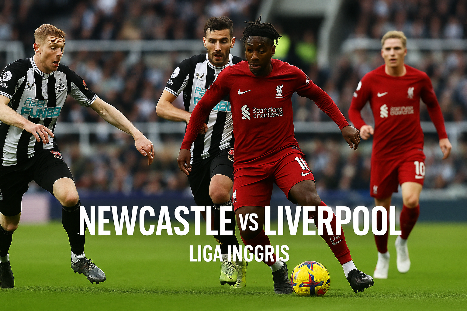 Nonton Newcastle vs Liverpool Liga Inggris 02.00 WIB via Score808 - Saksikan Pertandingannya!
