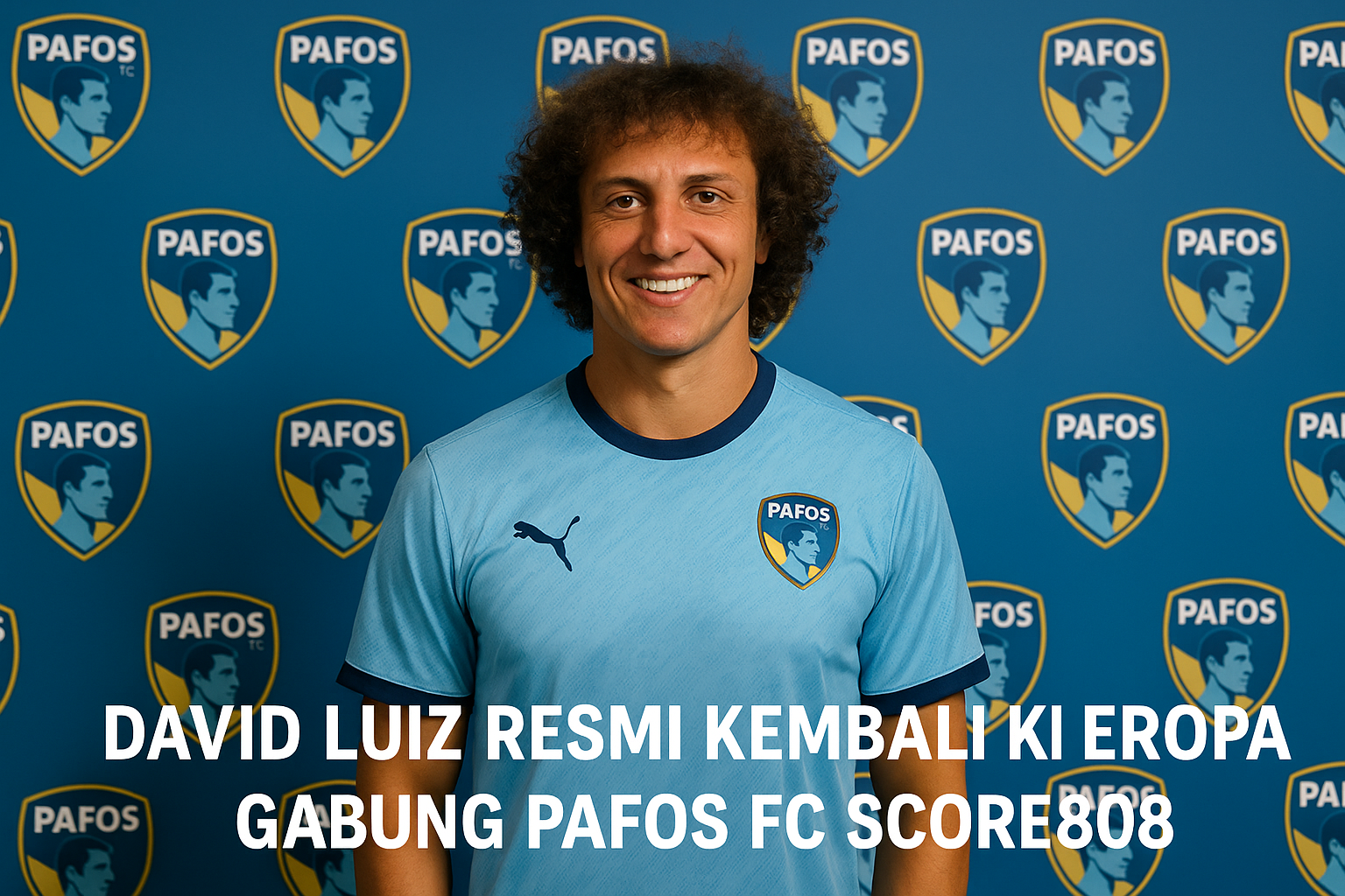 Score808 : Pafos FC Umumkan David Luiz Sebagai Rekrutan Baru - Transformasi Tim Dalam Rangka Liga Musim Ini
