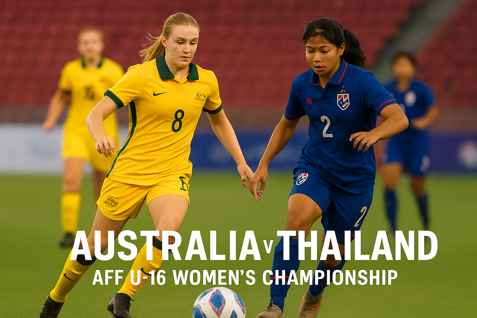 Pertandingan Australia vs Thailand Piala AFF Putri U-16 sore ini 15.30 WIB Dapat Disaksikan di Score808 - Duel Seru di Ajang Prestisius Para Pemain Muda