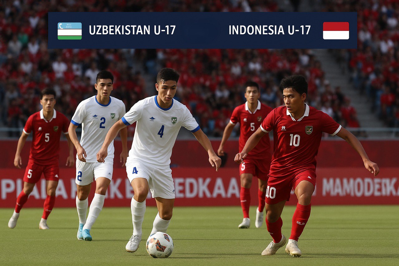 Score808 - Indonesia U17 Raih Kemenangan 2-0 Lawan Uzbekistan U17 di Piala Kemerdekaan Prestasi Gemilang Tim Muda Indonesia
