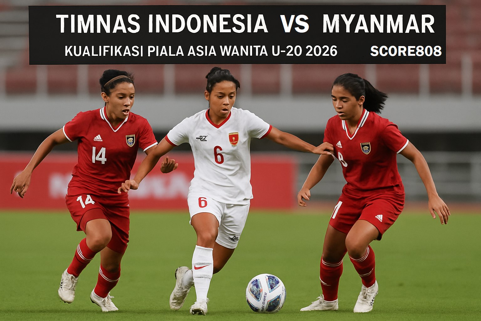 Score808 Sajikan Rekap Indonesia vs Myanmar 2-2 di Kualifikasi Piala Asia Wanita U-20 2026 - Pertandingan Seru yang Mengguncang!