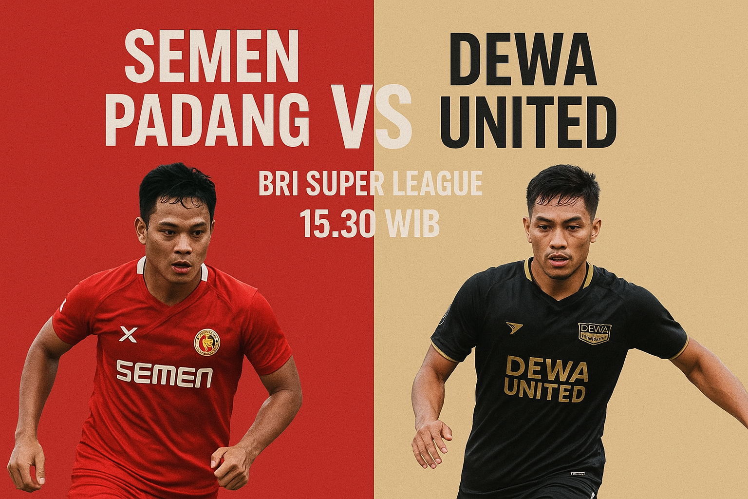 Score808 Siapkan Link Streaming Semen Padang vs Dewa United BRI Super League Pukul 15.30 WIB - Semua yang Perlu Kamu Tahu tentang Duel Seru Ini