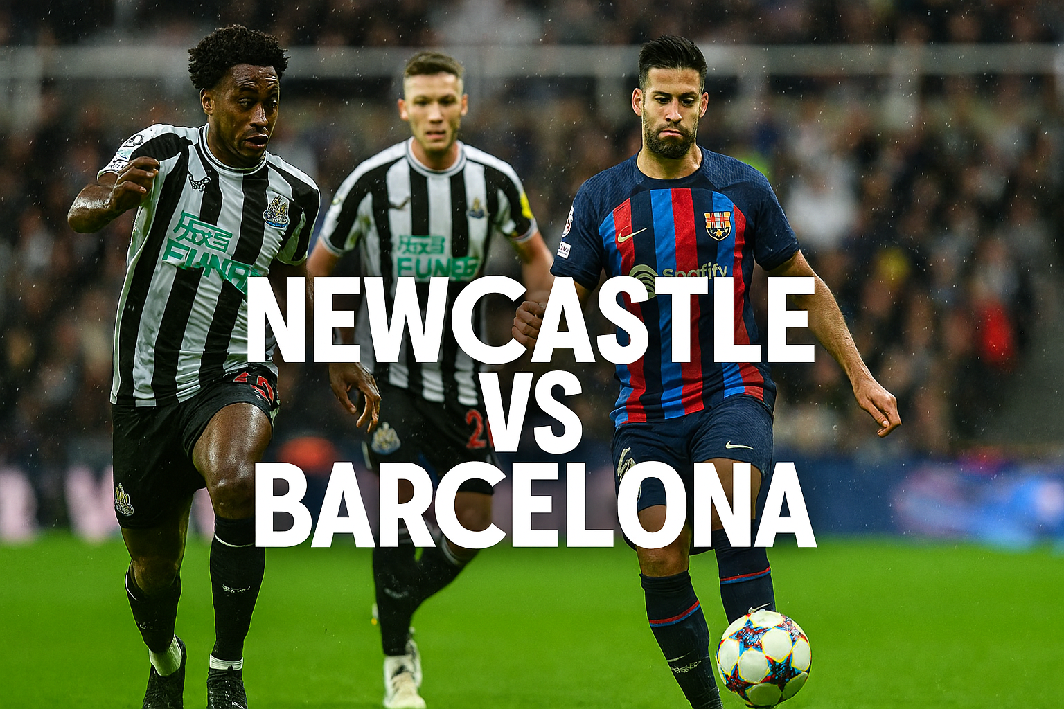 Score808 : Analisis Skor Newcastle vs Barcelona Liga Champions UEFA 1-2 – Performa Dramatis dan Strategi Menang