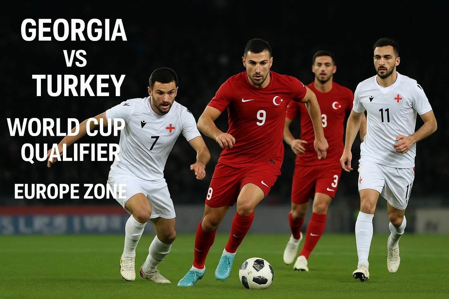 Georgia vs Turki 23.00 WIB Kualifikasi Piala Dunia Zona Eropa di Score808 - Duel Seru Menuju Panggung Dunia