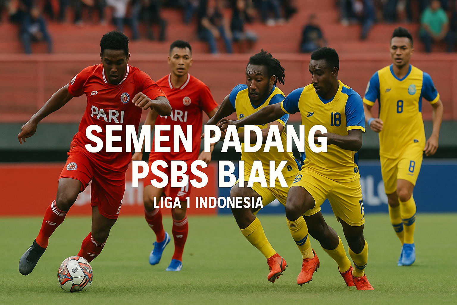 Laga Semen Padang vs PSBS Biak Sore Ini Pukul 15.30 WIB Tersedia di Score808 - Pertemuan Seru Menunggu untuk Disaksikan!