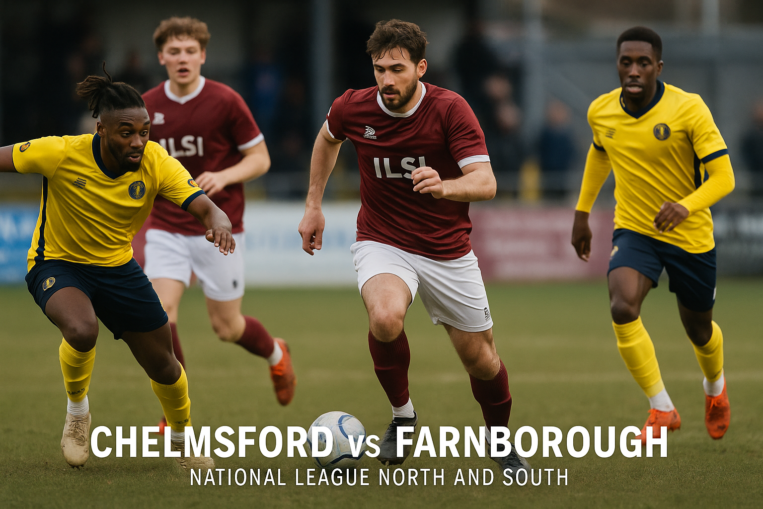 Liga Nasional Utara & Selatan dini hari ini: Chelmsford vs Farnborough, Simak Pertandingannya di Score808!