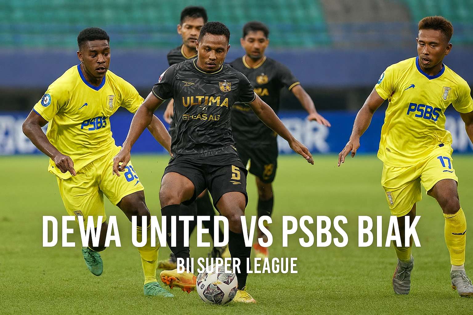 Link Alternatif Score808 untuk Streaming Dewa United vs PSBS Biak Super League - Santapan Para Penggemar Sepak Bola
