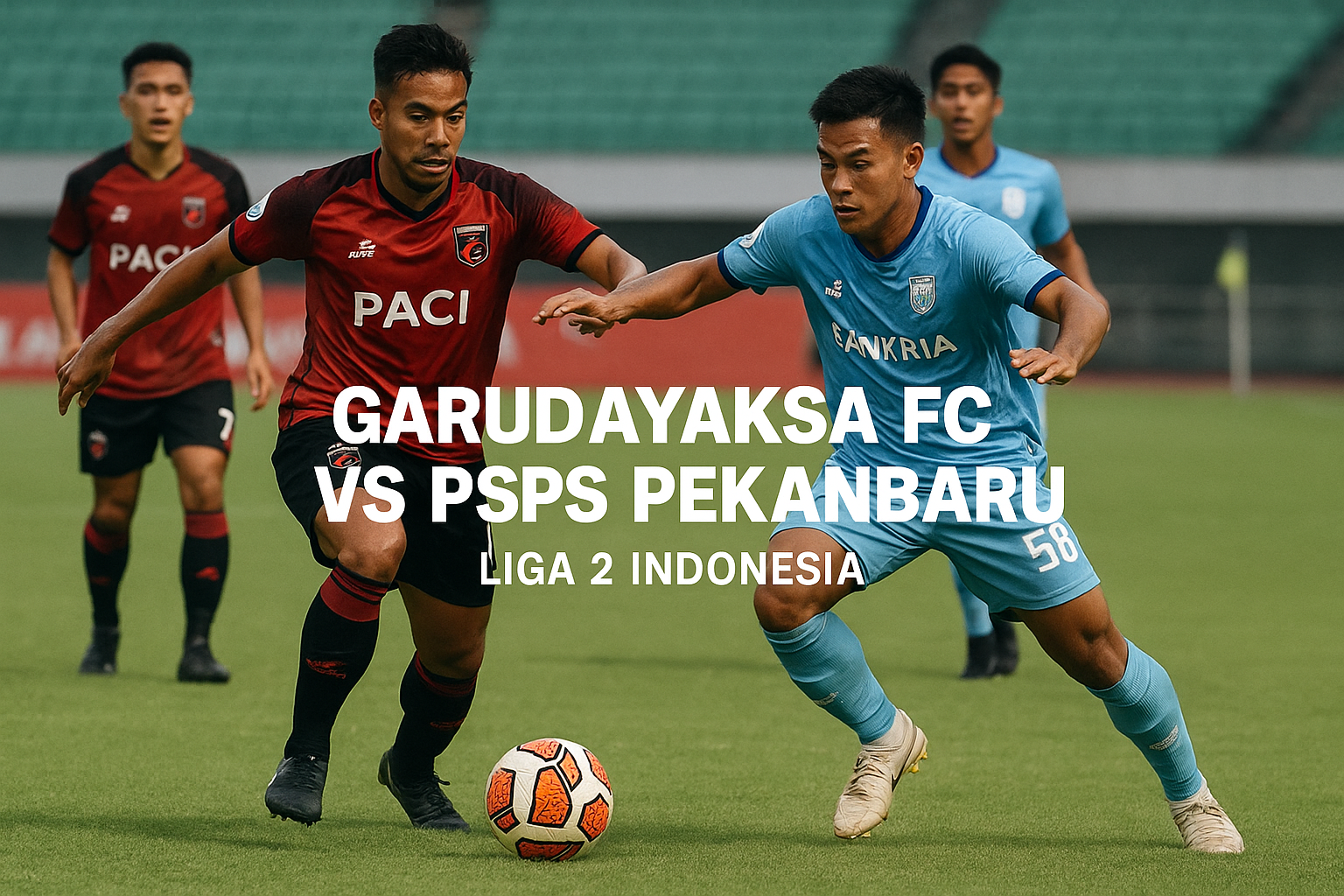 Link Score808 Garudayaksa FC vs PSPS Pekanbaru Liga 2 Indonesia Sore Ini Pukul 15.30 - Prediksi Ketat dan Performa Menarik