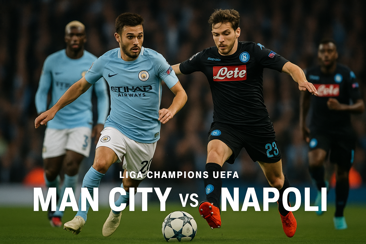 Match Seru - Live Online Score808 Man City vs Napoli Liga Champions UEFA Kickoff 02.00 WIB