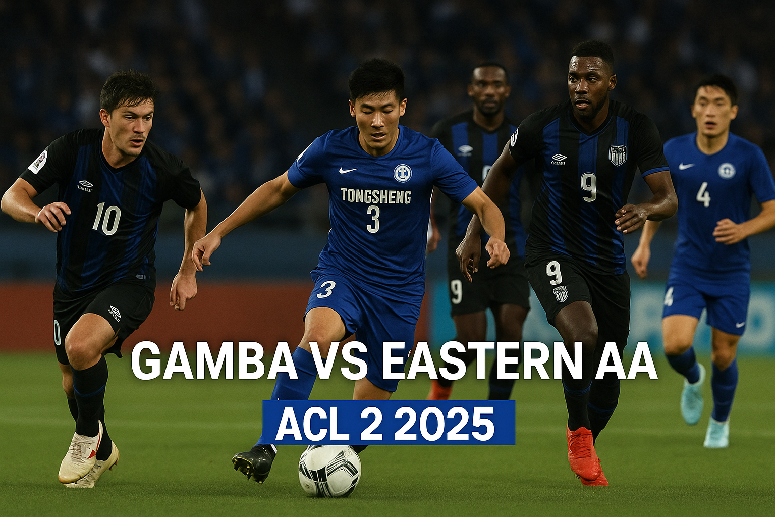 Nonton Score808 Gamba vs Eastern AA ACL 2 Sore Ini Tayang - Jelang Pertarungan Seru di Kompetisi ACL