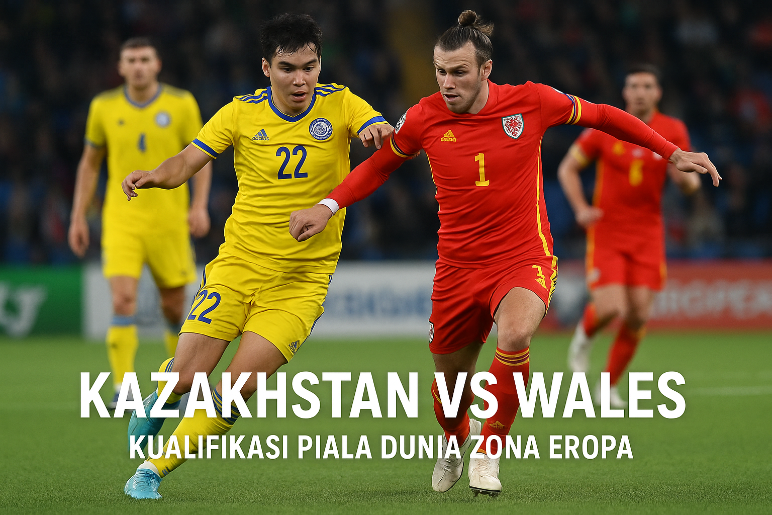 Prediksi Score808 Kazakhstan vs Wales Kualifikasi Piala Dunia Zona Eropa 21.00 WIB - Pertarungan Menentukan Nasib di Grup Berat