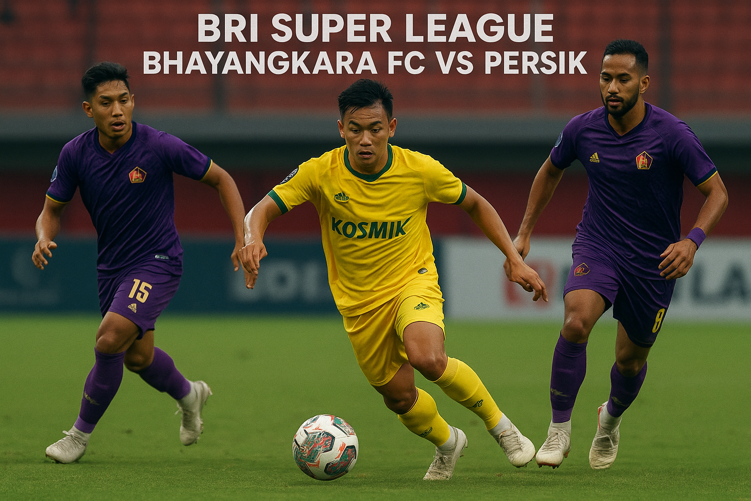 Score808 Bhayangkara FC vs Persik Live Streaming 15.30 WIB Hari Ini Liga BRI - Duel Seru yang Wajib Disaksikan