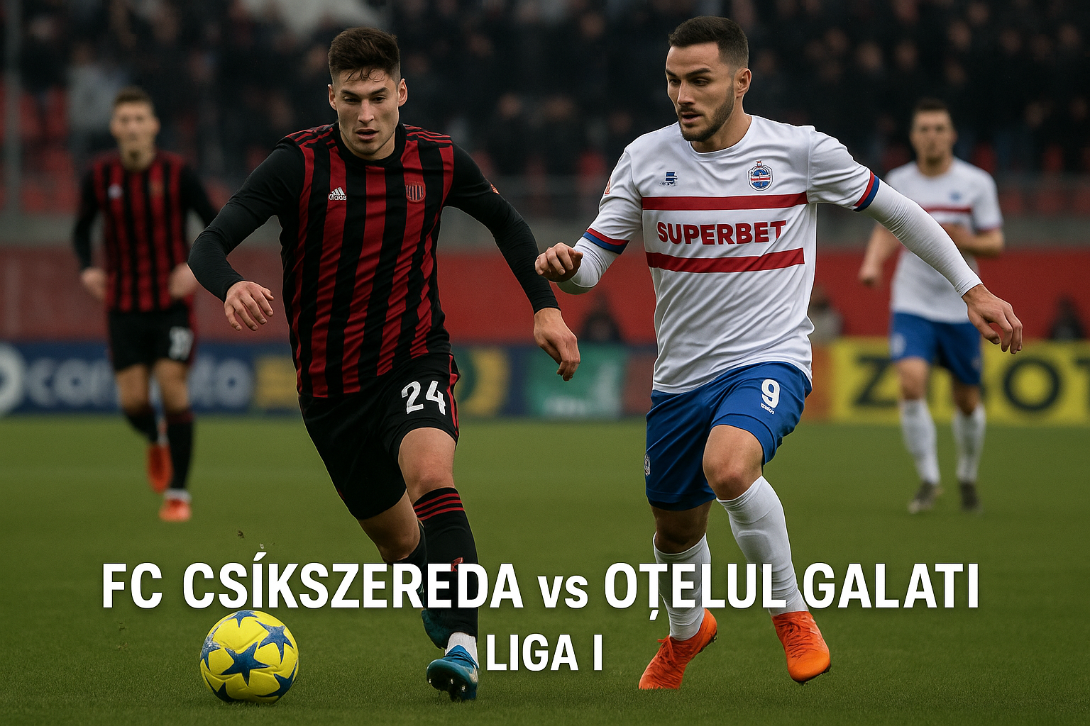 Score808 – Liga I Romania sajikan duel Csikszereda vs Oțelul Galați malam ini