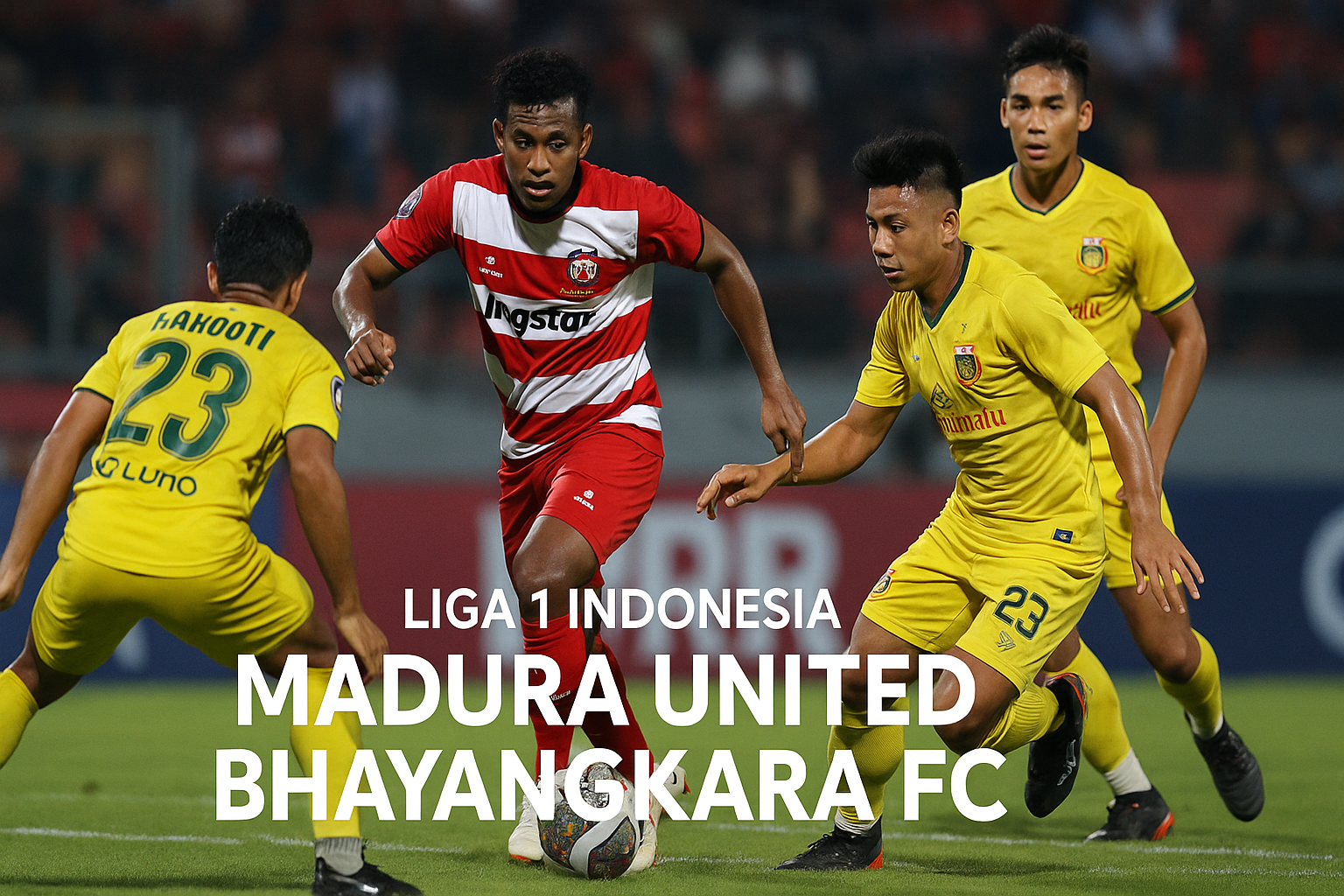 Score808: Prediksi Madura United vs Bhayangkara FC LIGA 1 Malam Ini dan Analisis Pertandingan