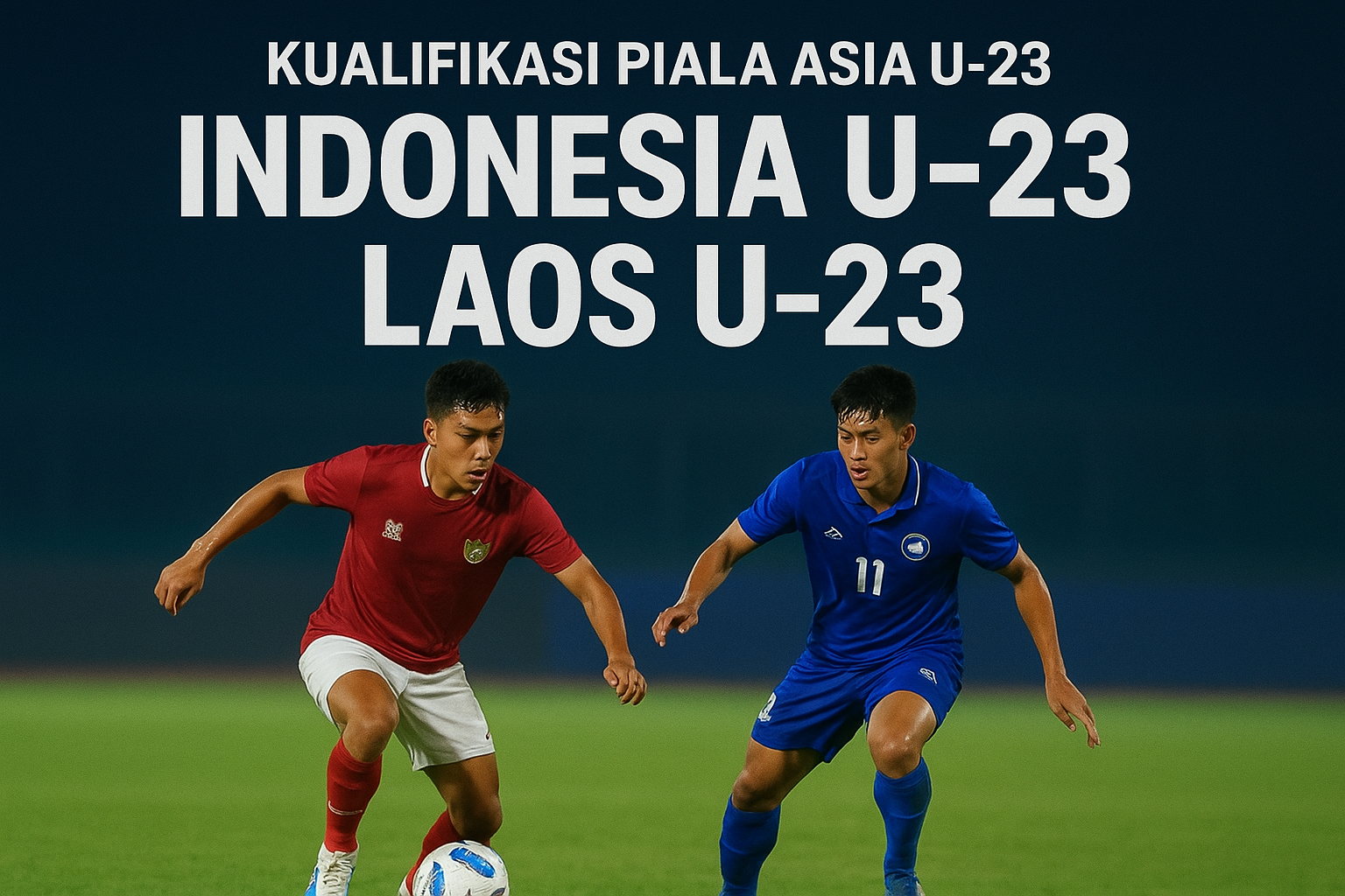 Streaming score808 laga Kualifikasi Piala Asia U-23 Indonesia U-23 vs Laos U-23 pukul 19.30 WIB - Prediksi Seru dan Link Live Tersedia