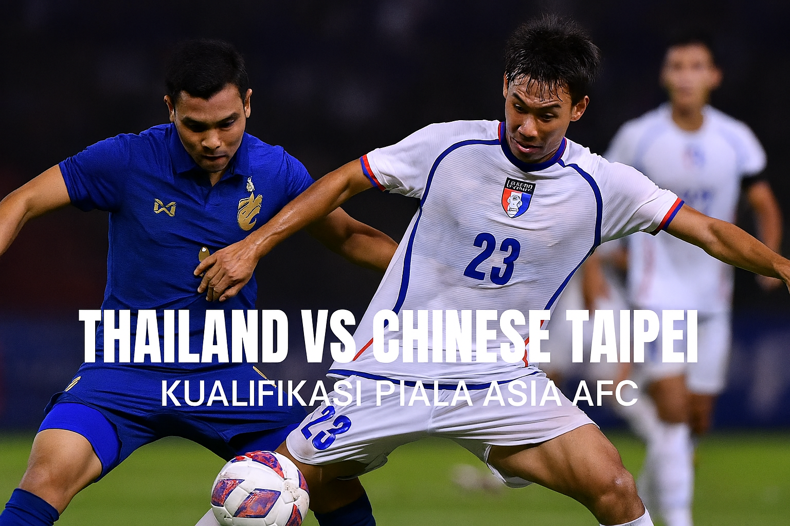Nonton Thailand vs Chinese Taipei di Score808 Malam Ini Kualifikasi Piala Asia AFC - Duel Seru yang Menyajikan Ketegangan dan Strategi