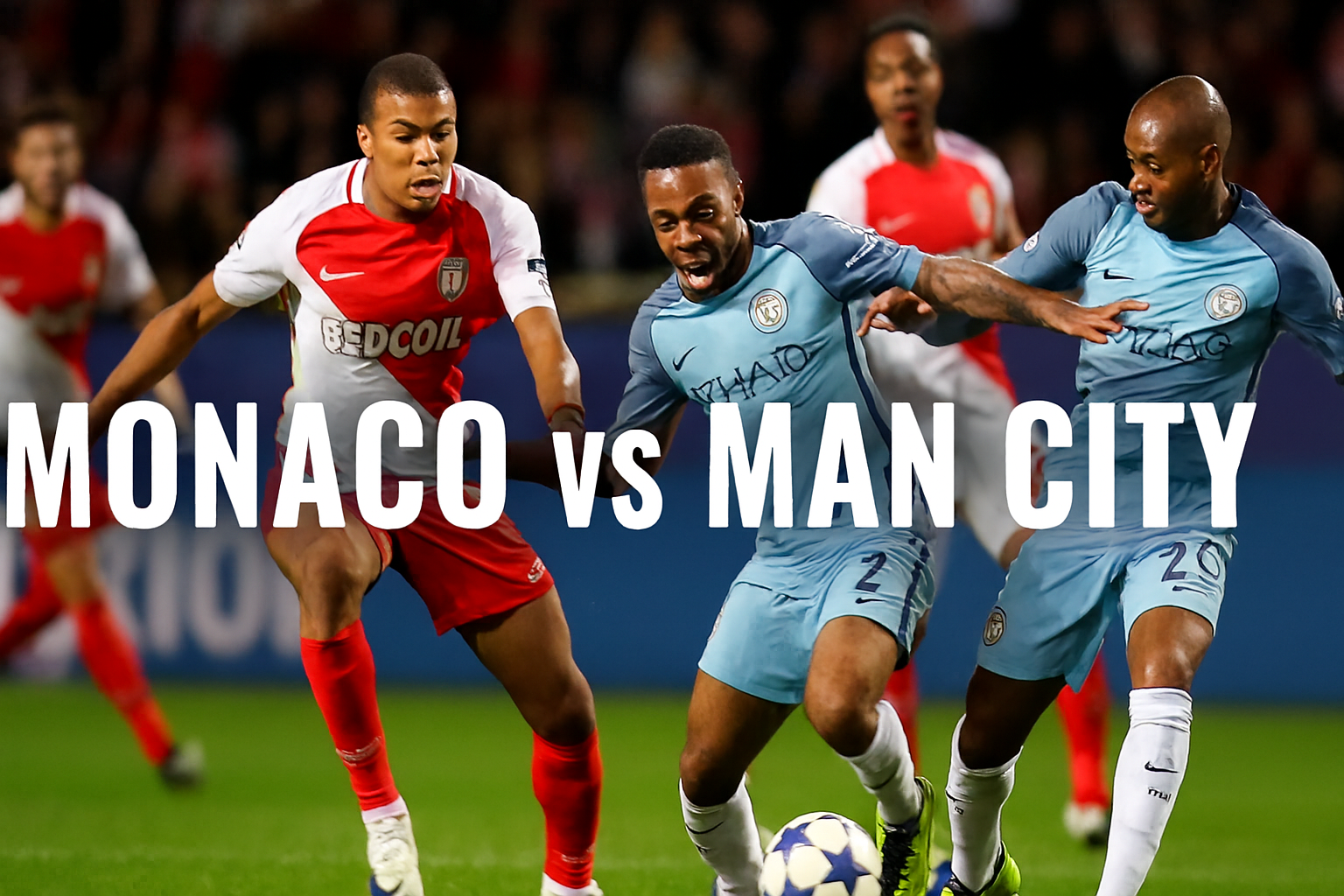 Score808 : Monaco vs Man City Liga Champions UEFA Malam Ini 02.00 WIB