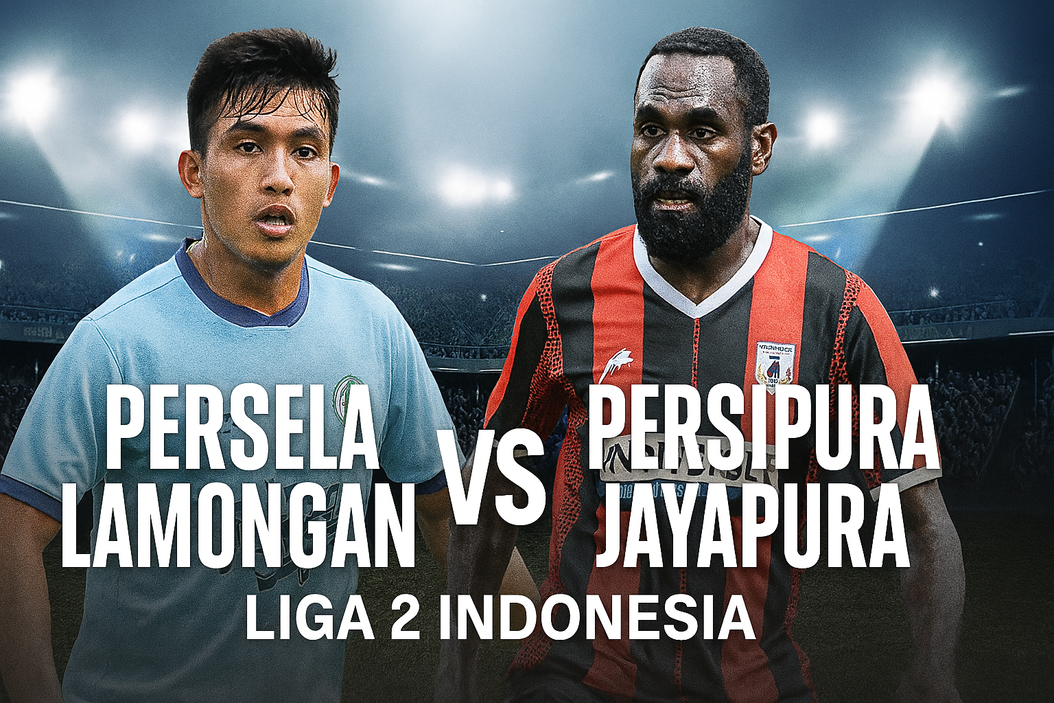 Score808 Tampilkan Persela vs Persipura Jayapura Liga 2 Pukul 19.00 WIB - Pertarungan Sengit yang Dinanti Fans Sepak Bola Indonesia
