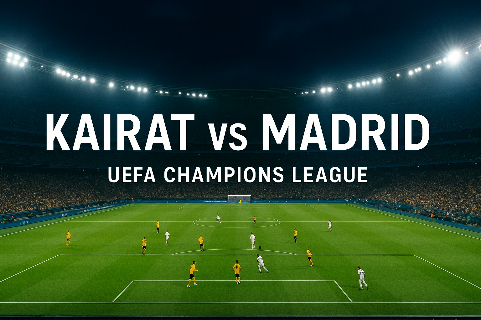 Statistik Madrid vs Kairat Liga Champions UEFA 5-0 Menurut Score808 – Analisis Lengkap Pertandingan dan Data Statistik