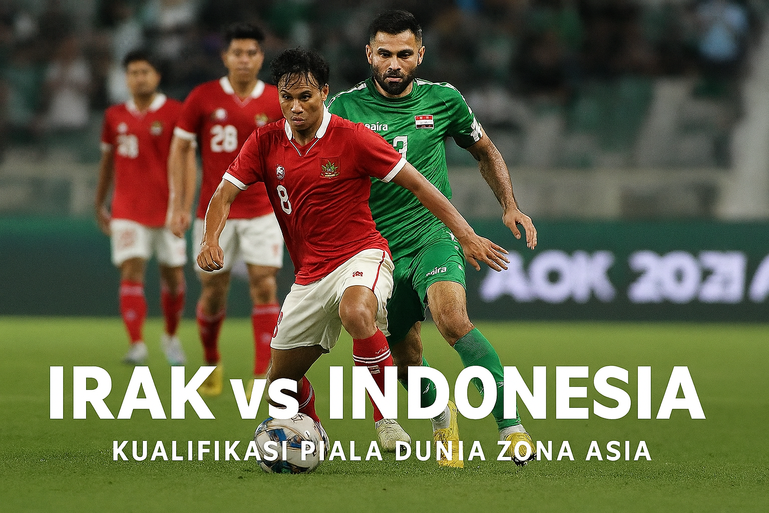 Temukan Link Streaming Irak vs Indonesia Dini Hari Ini Pukul 02.30 WIB di Score808 - Saksikan Langsung dalam Kualifikasi Piala Dunia Zona Asia
