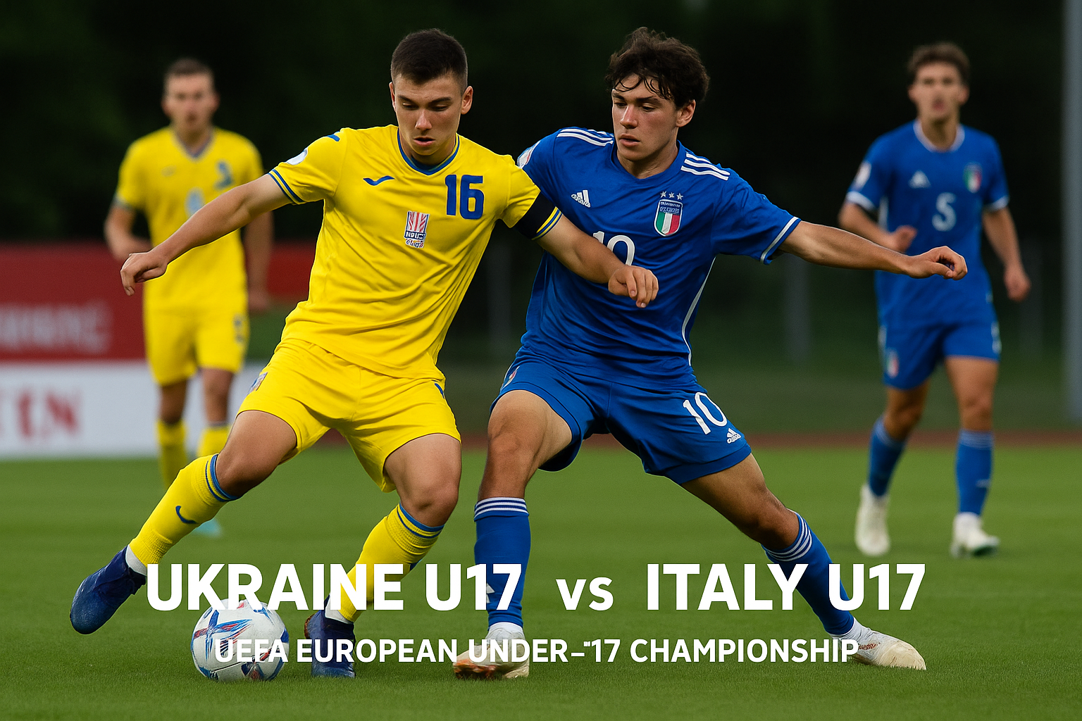 Ukraine U17 vs Italy U17 UEFA European U17 Malam Ini Live Streaming di Score808