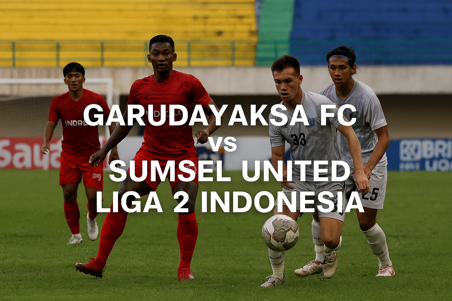 Garudayaksa FC vs Sumsel United Liga 2 Indonesia di Score808tv Live Score dan Link - Pertarungan Seru di Liga 2 Indonesia yang Tak Boleh Dilewatkan