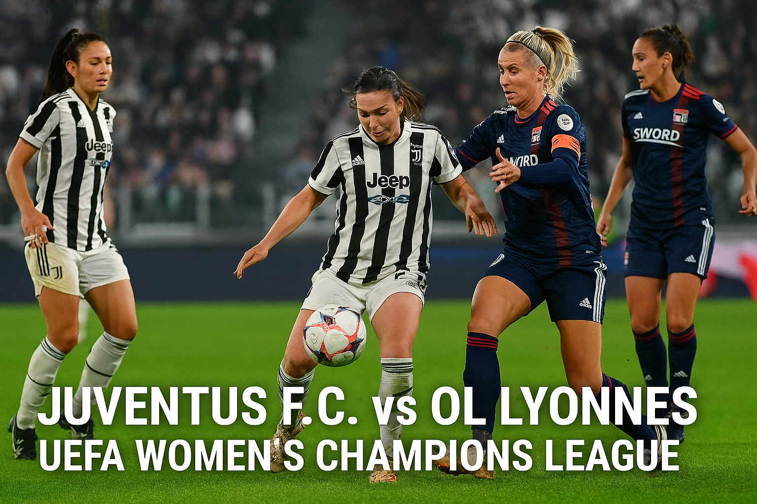 Juventus F.C. vs OL Lyonnes UEFA Women’s Champions League 00.45 WIB – Update di Score808tv yang Menegangkan dan Penuh Antusiasme
