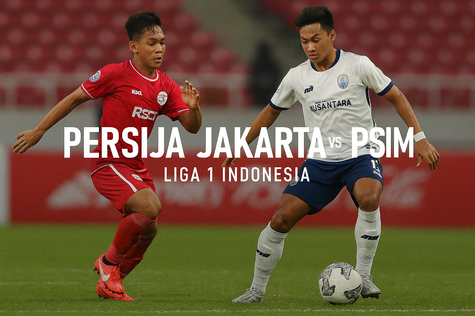 Live Persija vs PSIM Liga 1 Jam 19.00 WIB Stabil di Score808tv - Duel Seru yang Tak Boleh Dilewatkan