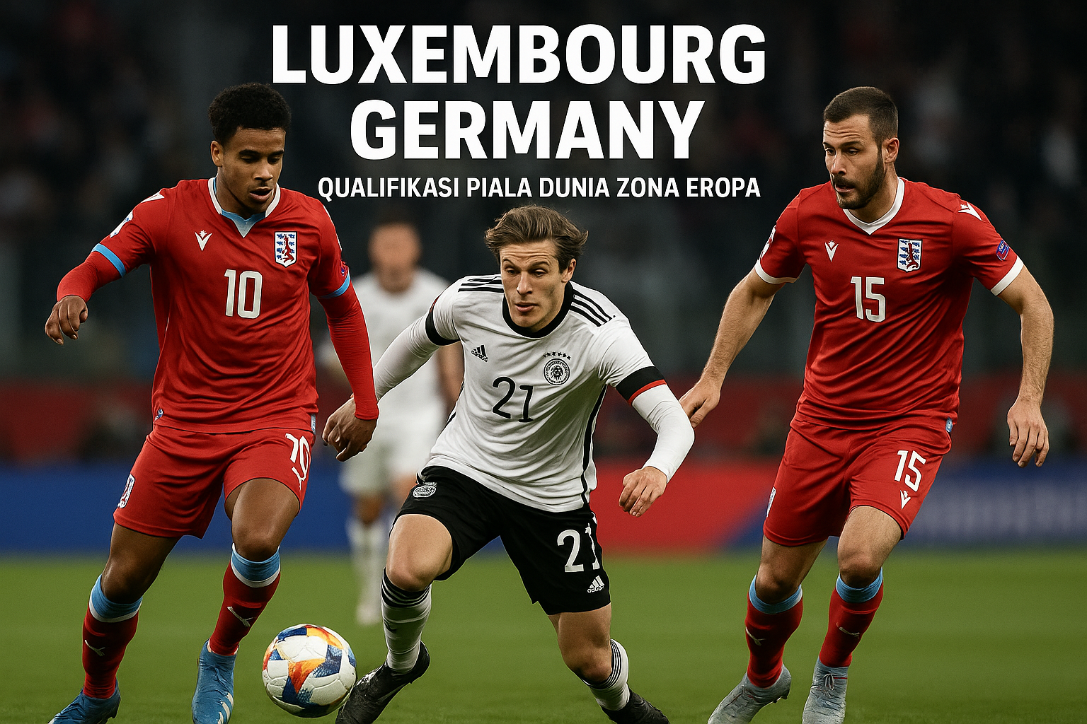 Score808 : Menyaksikan Kemenangan Melelahkan - Luxembourg vs Germany berakhir 0-2 dalam Duel Sengit di Kancah Internasional