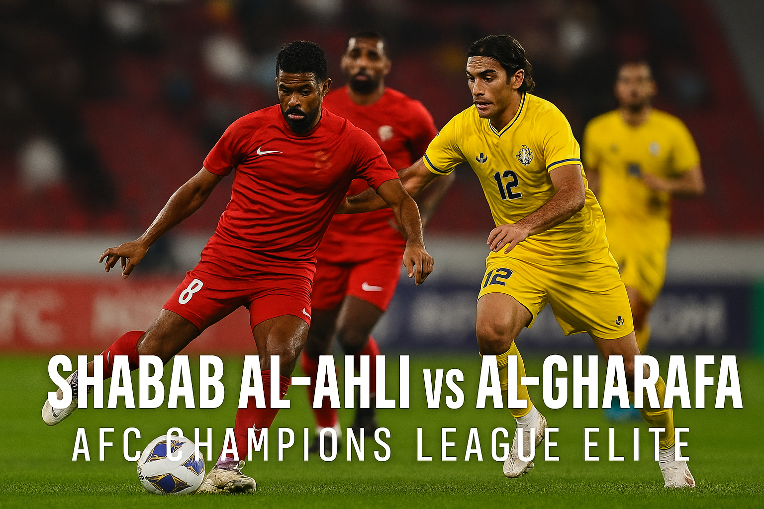 Pantauan Statistik Real-Time Shabab Al-Ahli vs Al-Gharafa dari score808 - Analisis Mendalam Pertarungan Bola Ikonik