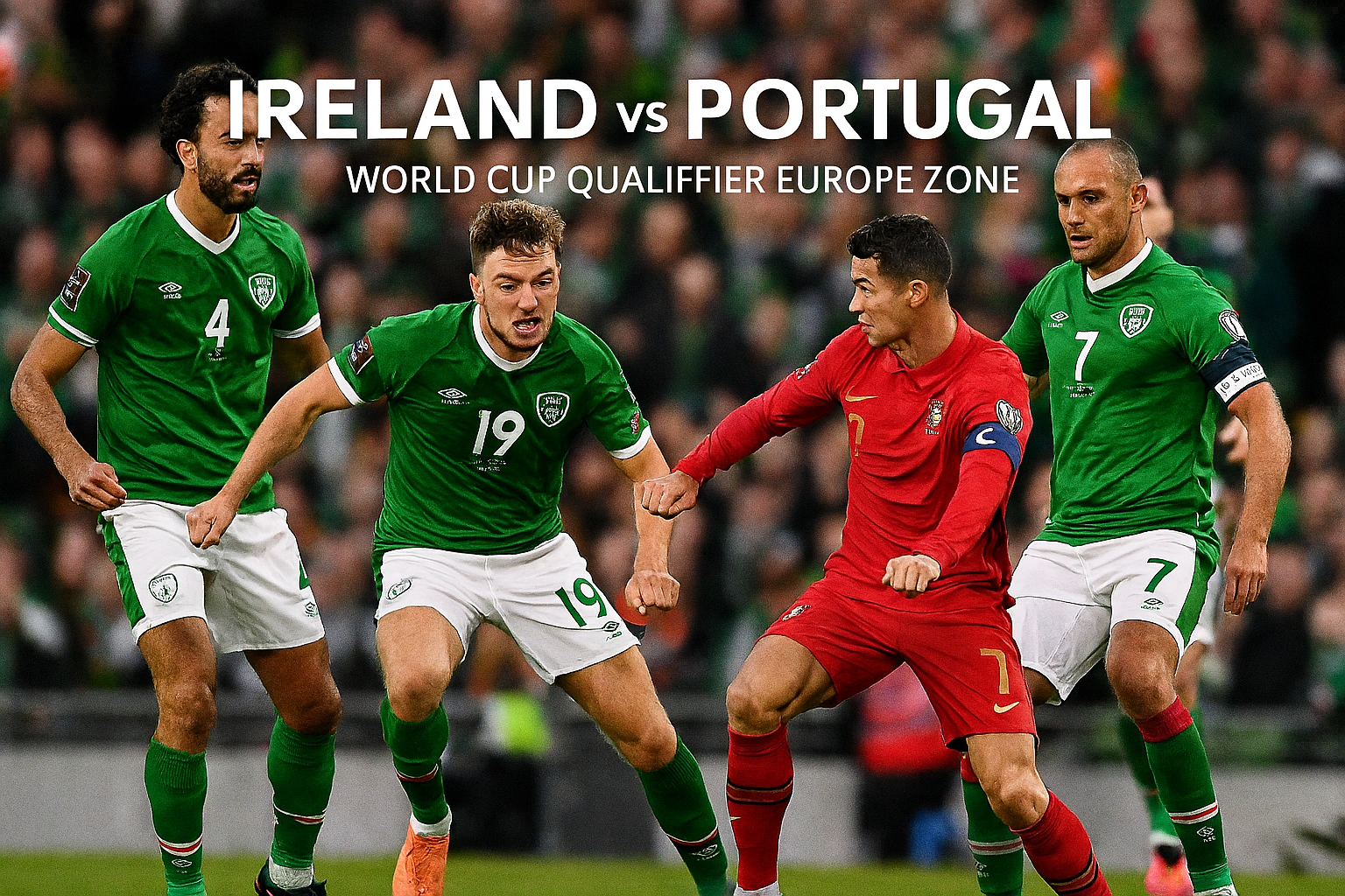 Pertandingan Ireland vs Portugal berakhir 2-0 - Score808tv Kisah Pertempuran Memasukkan Semangat dan Strategi Terbaik