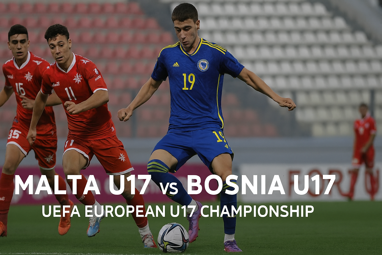 Preview & Link Tonton Malta U17 vs Bosnia U17 UEFA U17 Championship di Score808tv – Pertandingan Seru Dunia Muda