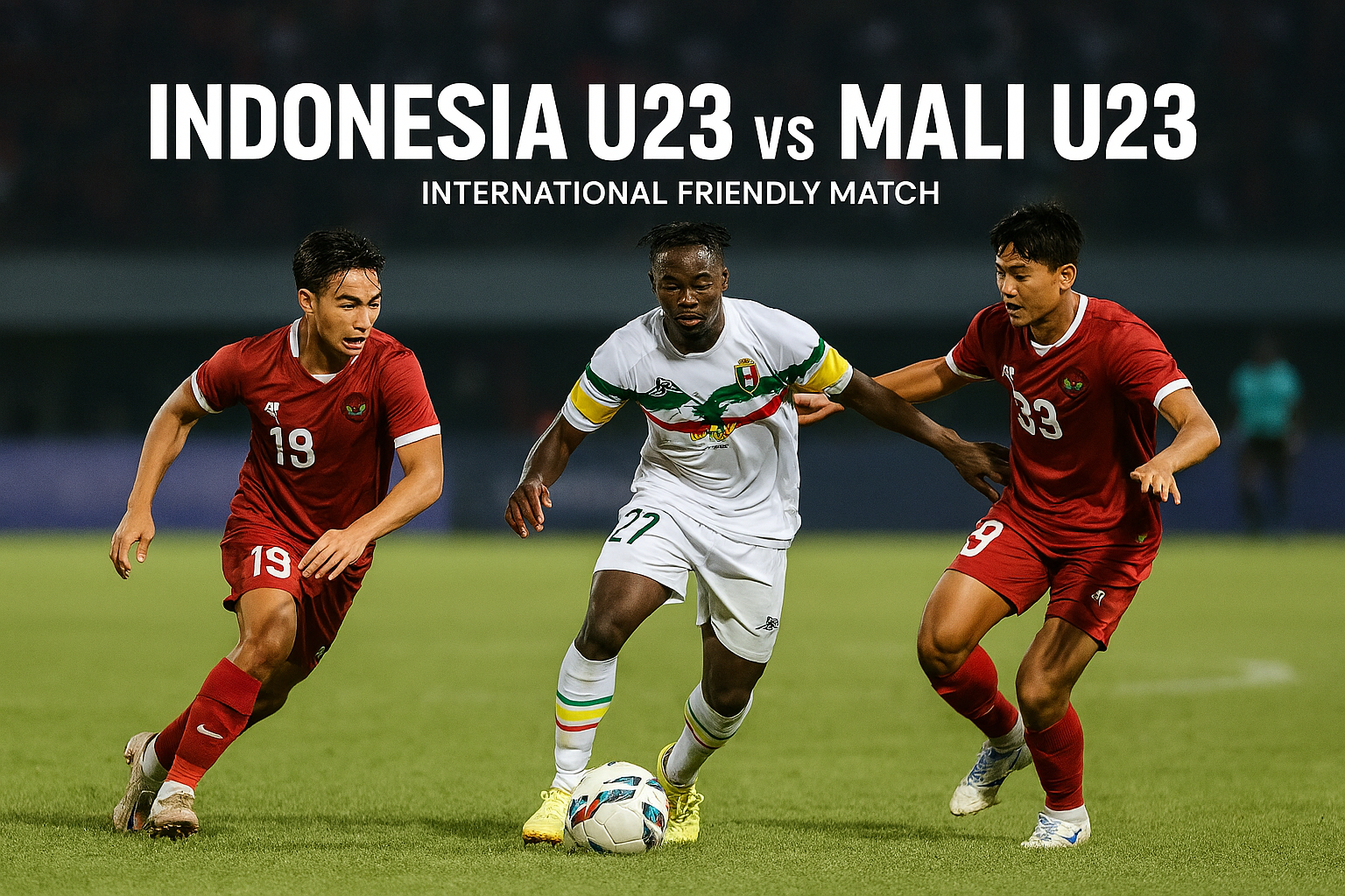 Score808 Siarkan Laga Indonesia U23 vs Mali U23 Malam Ini Pukul 20.00 WIB - Saksikan Pertandingan Seru Timnas Muda Indonesia Melawan Mali Dengan Liputan Eksklusif
