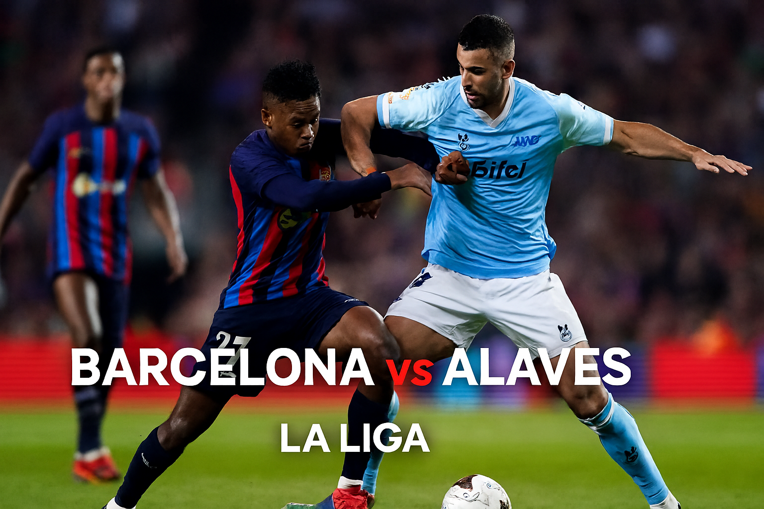 Score808tv : Siaran Barcelona vs Alaves La Liga 22.15 WIB - Pertarungan Sengit di Tengah Ketatnya Kompetisi La Liga