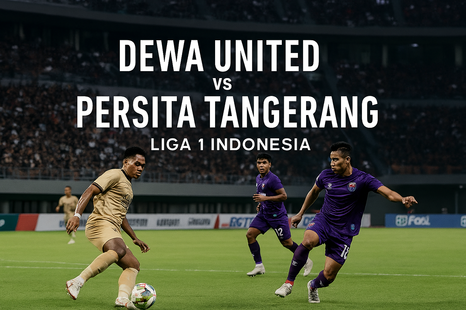 Siaran Langsung Dewa United vs Persita Liga 1 – Link Nonton Full HD di Score808tv