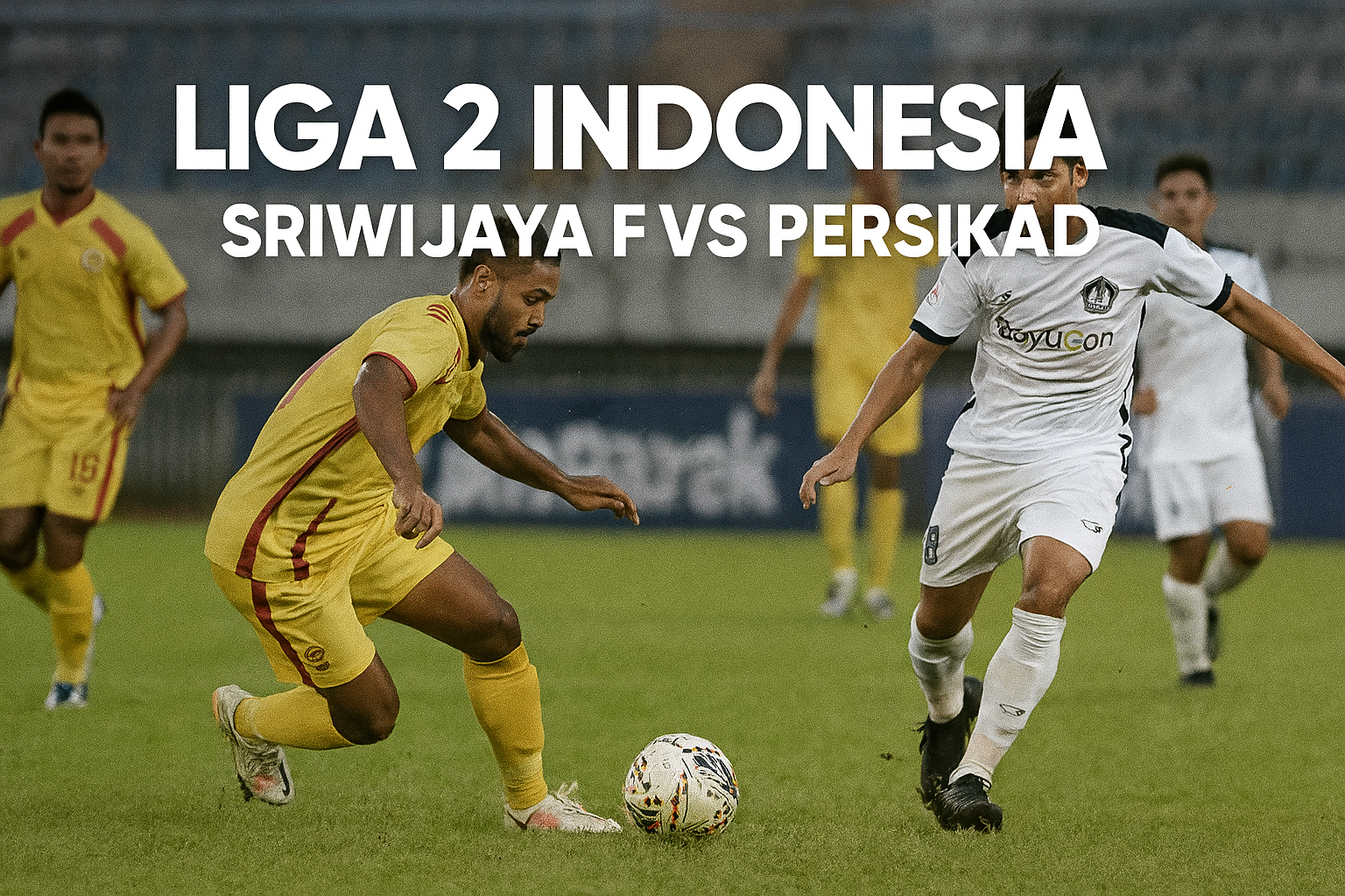 Streaming di Score808tv Sriwijaya FC vs Persikad Liga 2 Indonesia Hari Ini 15.30 WIB - Prediksi Seru dan Informasi Live Terkini