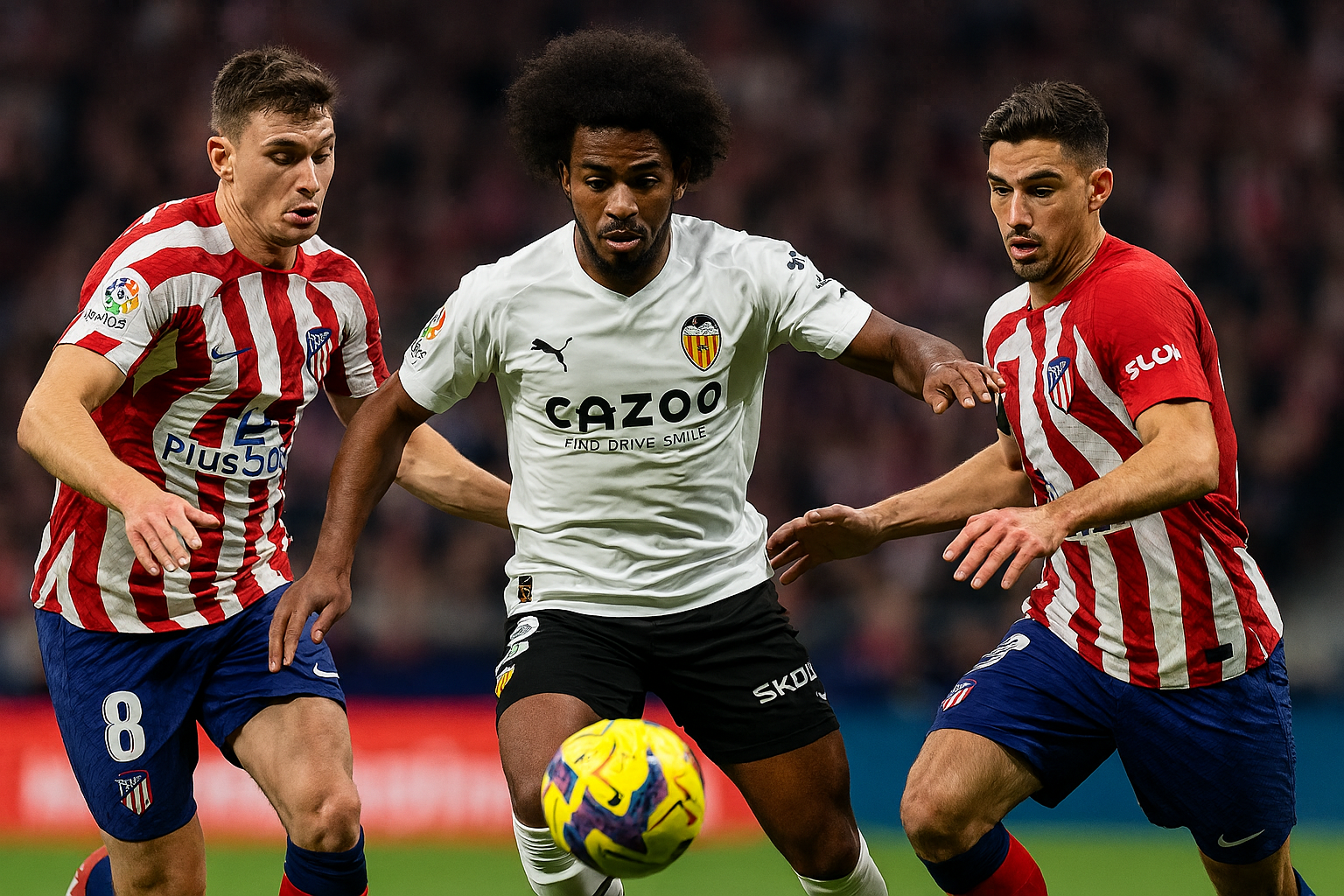 Atletico Madrid vs Valencia Malam Ini 20.00 WIB Live Streaming di Score808TV - Jangan Lewatkan!