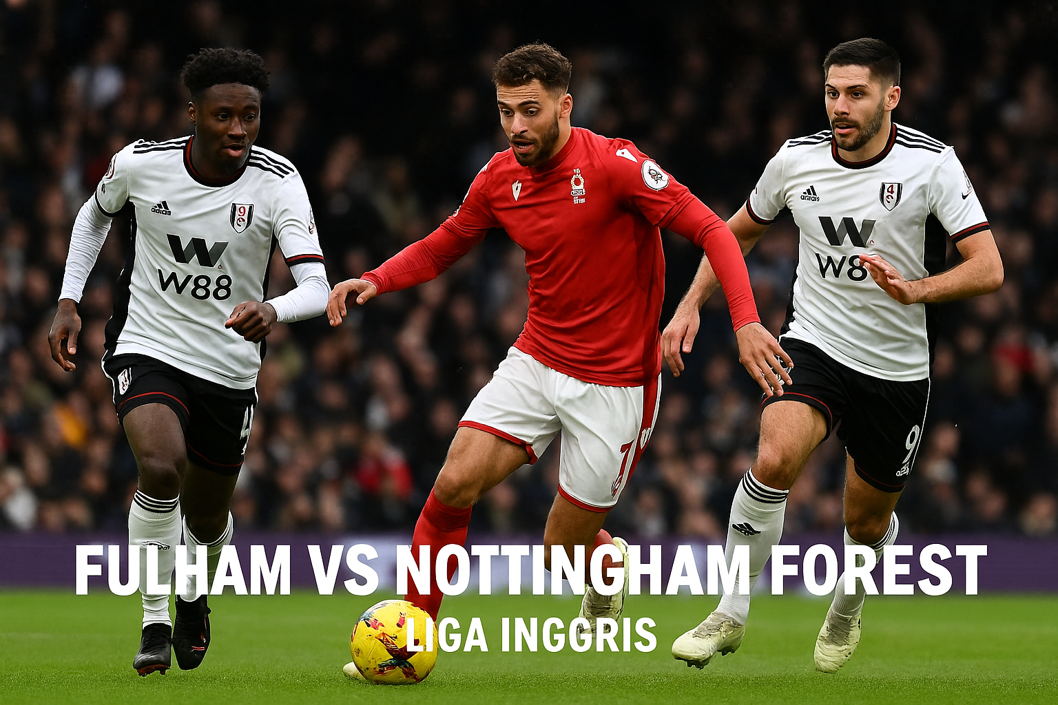 Score808tv : Fulham vs Nottingham Forest Berakhir 1-0 - Pertarungan Sengit di Kancah Liga Inggris yang Menegangkan