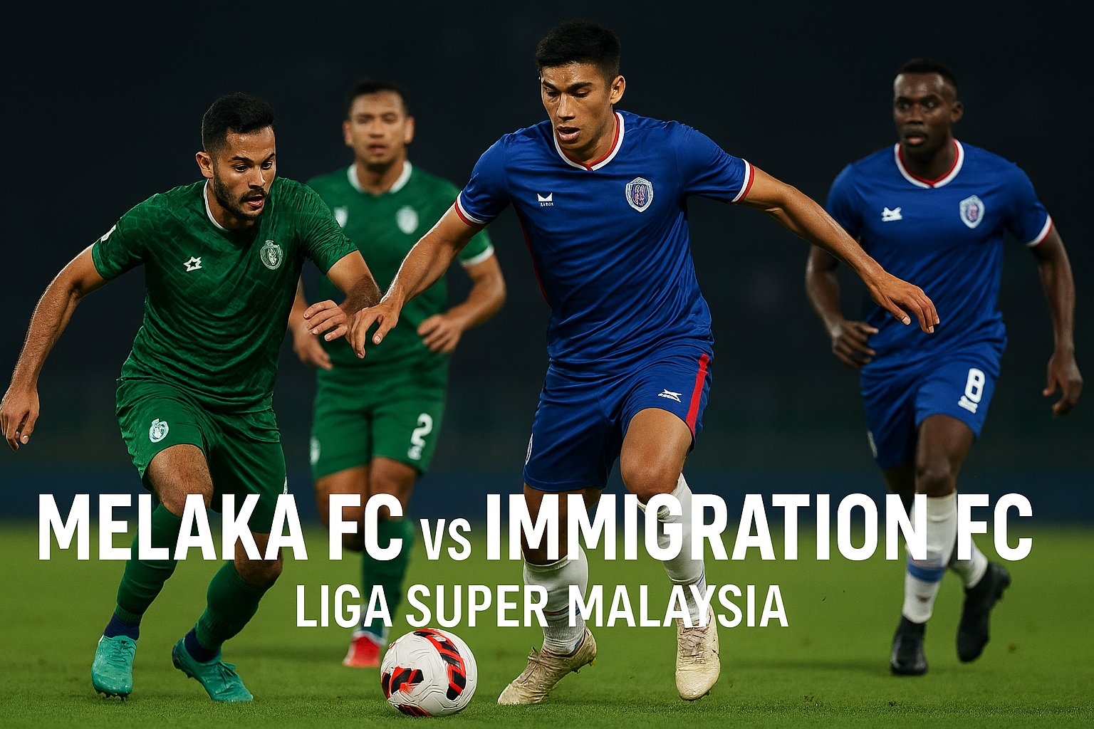 Jadwal Liga Super Malaysia: Melaka FC vs Immigration FC 20.00 WIB | Score808TV