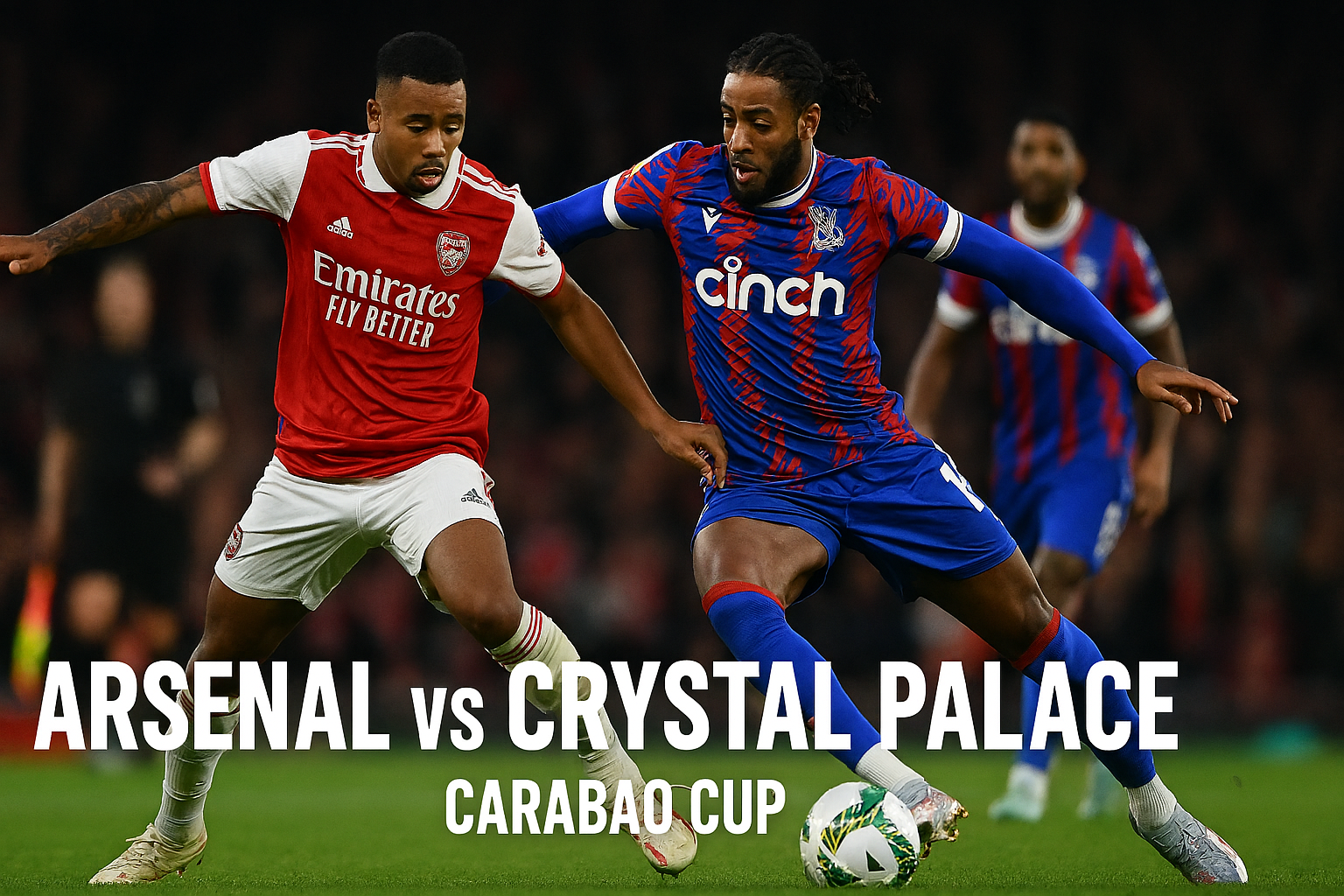 Live Carabao Cup Dini Hari Ini: Arsenal vs Crystal Palace Pukul 03.00 WIB | Score808TV