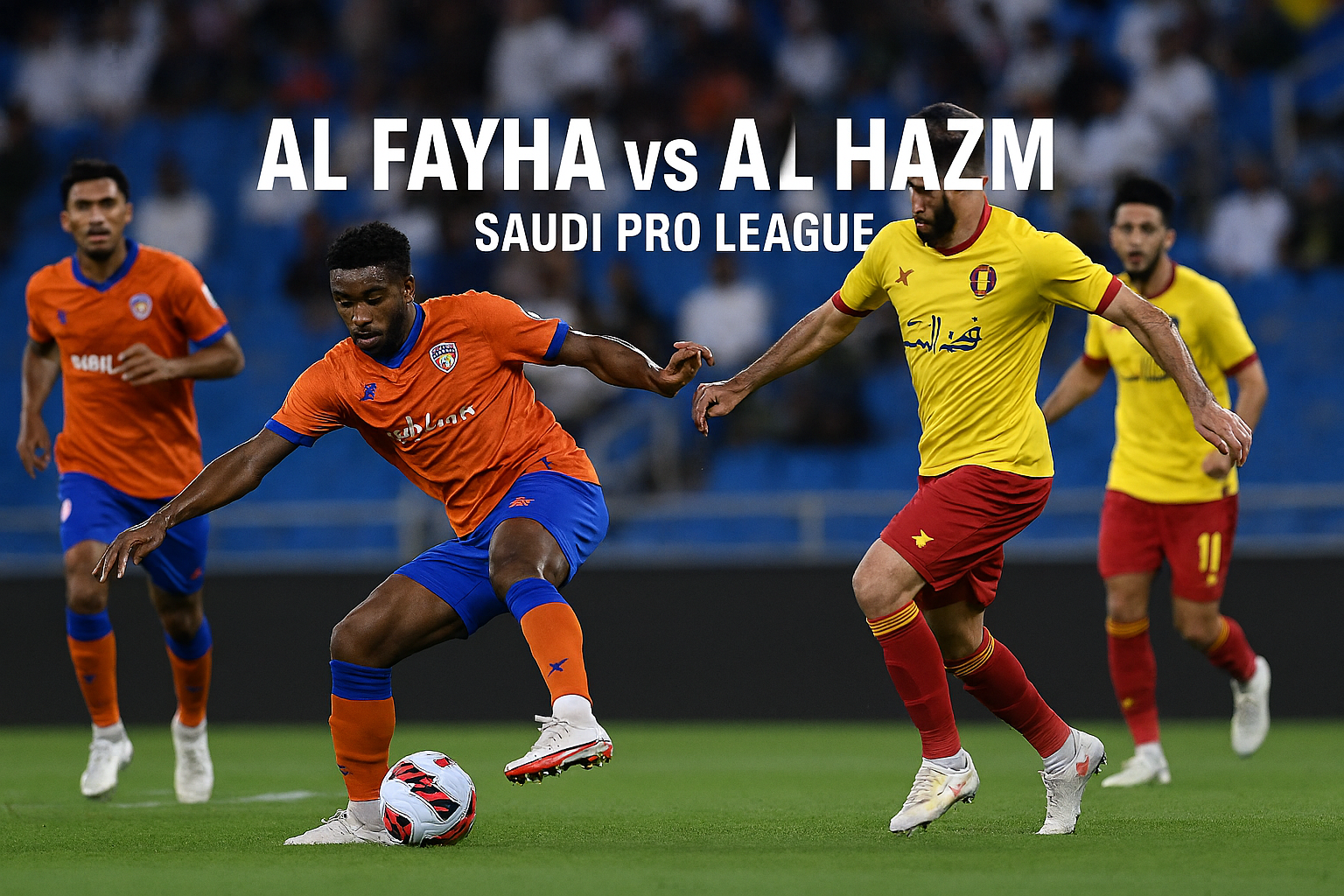 Live Liga Saudi Al Fayha vs Al Hazm Pukul 21.50 WIB di Score808TV - Pertarungan Seru di Liga Saudi yang Patut Disaksikan