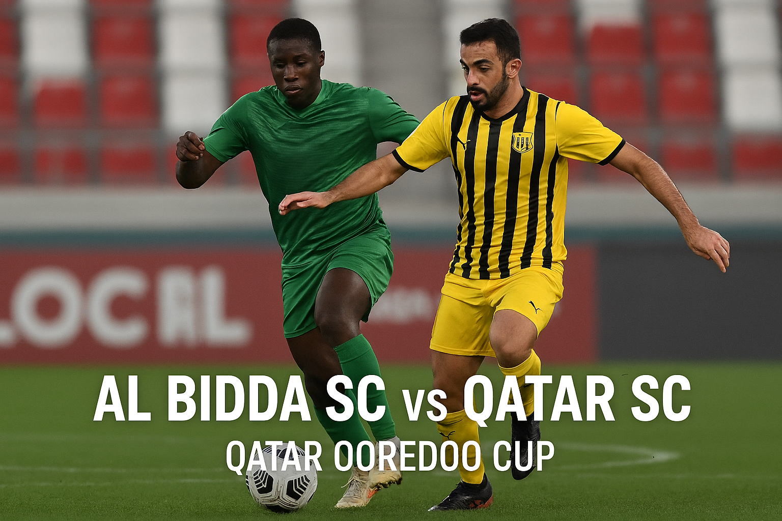 Live Ooredoo Cup: Score808TV Hadirkan Duel Al Bidda SC vs Qatar SC 23.30 WIB - Tonton Langsung!