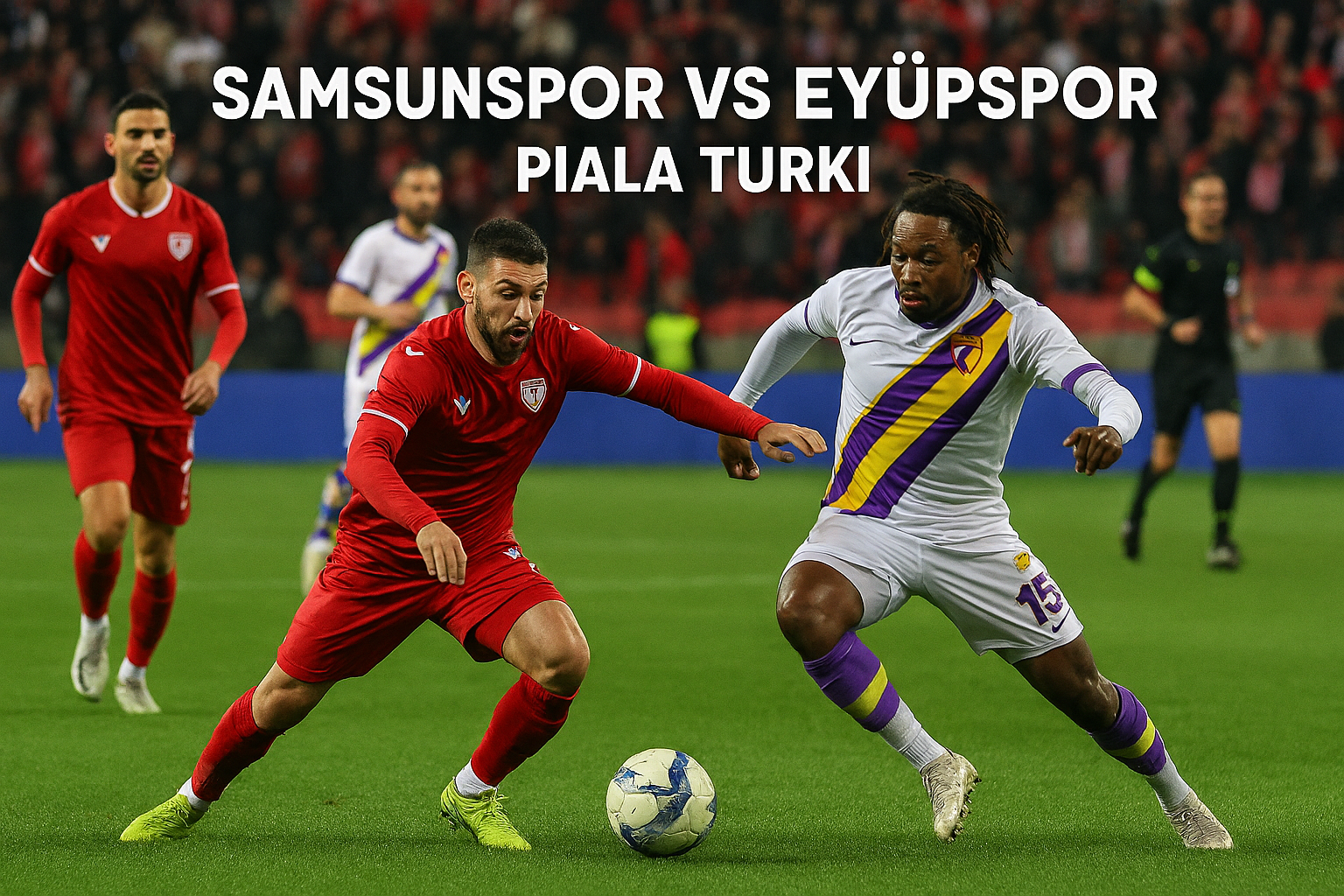 Live Piala Turki Samsunspor vs Eyupspor 00.30 WIB Streaming di Score808TV - Saksikan Pertandingan Seru Malam Ini!