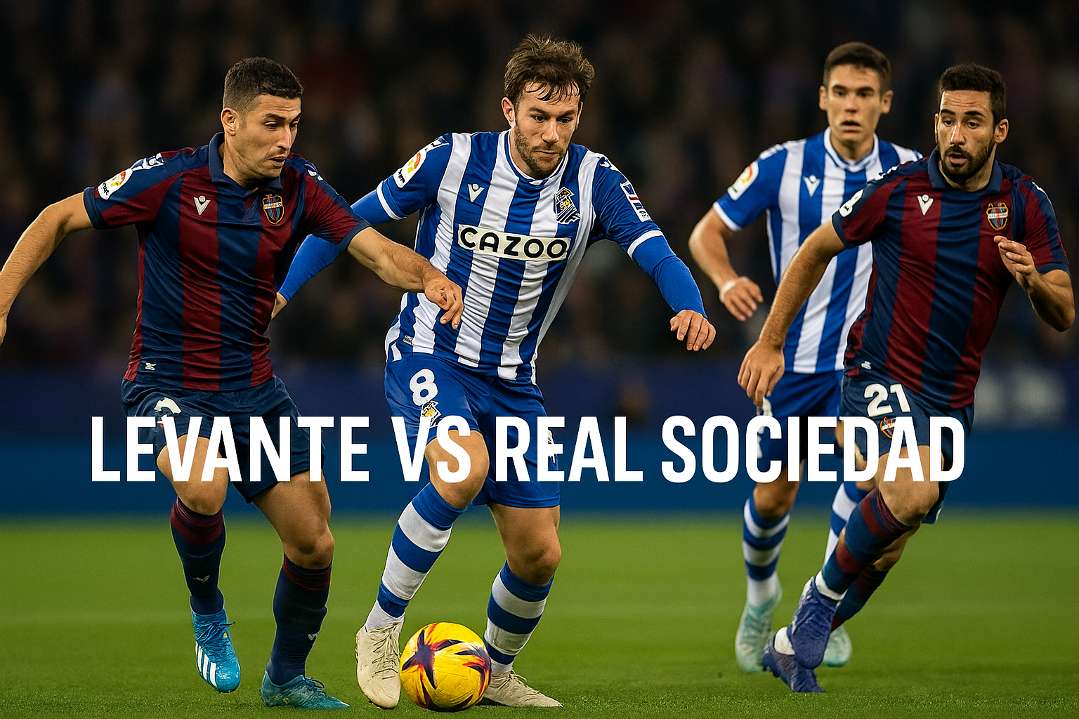 Nonton Levante vs Real Sociedad Pukul 22.15 WIB Live di Score808TV - Duel Seru Liga Spanyol yang Tidak Boleh Anda Lewatkan!