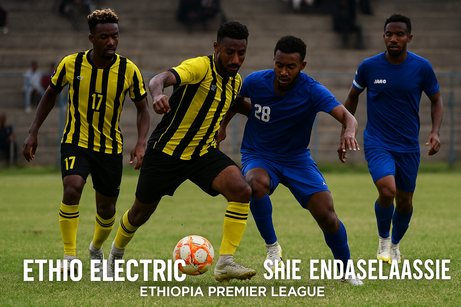 Pertarungan Sengit - Ethio Electric vs Shire Endaselassie Live 17.00 WIB di Score808TV