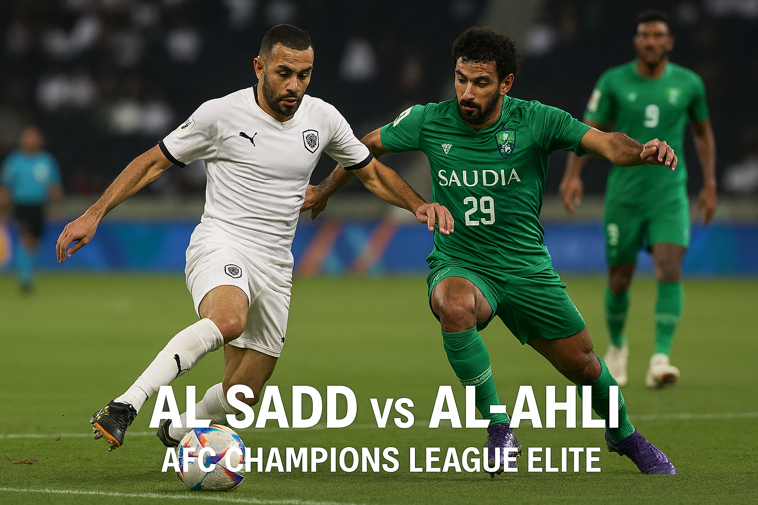 Score808tv : Al Sadd vs Al-Ahli Malam Ini - Pertandingan Seru yang Menjadi Sorotan Utama